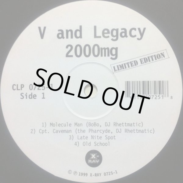 画像1: V AND LEGACY / 2000MG (1)