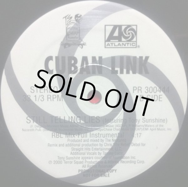 画像3: CUBAN LINK / STILL TELLING LIES (RBL MIX) (3)