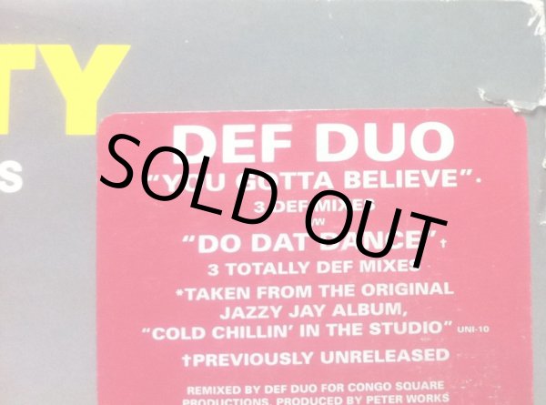 画像2: DEF DUO / YOU GOTTA BELIEVE (2)
