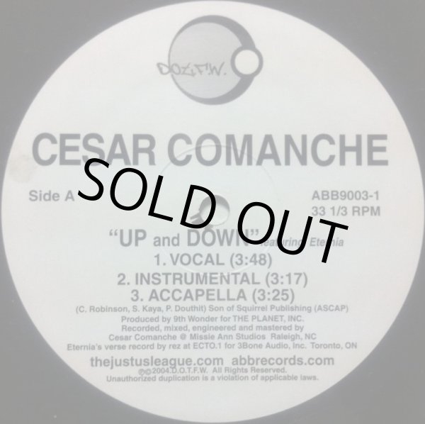 画像2: CESAR COMANCHE / UP AND DOWN (2)