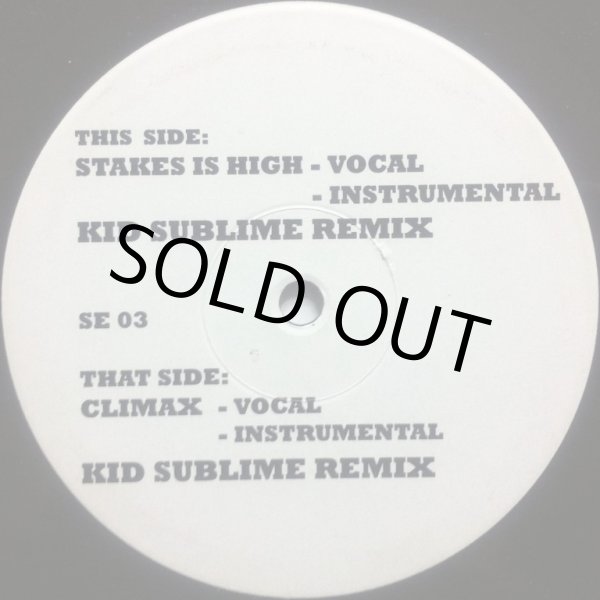 画像1: DE LA SOUL / STAKES IS HIGH (KID SUBLIME REMIX) (1)