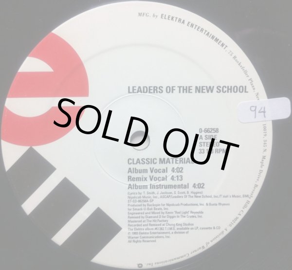 画像2: LEADERS OF THE NEW SCHOOL / CLASSIC MATERIAL (2)