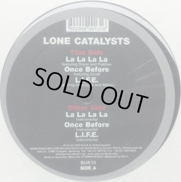 画像1: LONE CATALYSTS / LA LA LA LA (1)