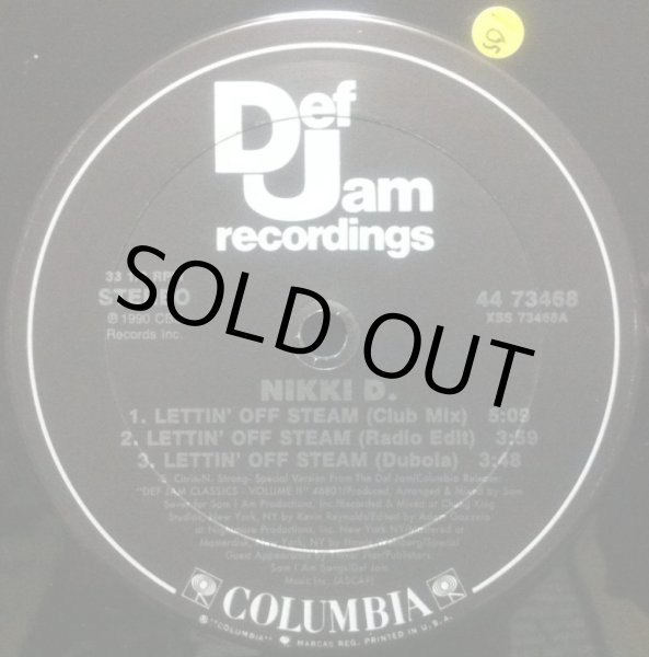 画像2: NIKKI D. / LETTIN' OFF STEAM (2)