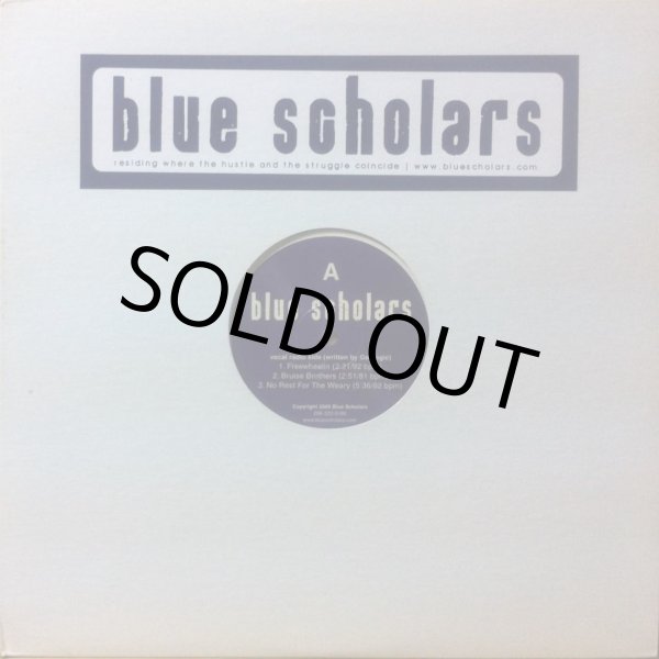 画像1: BLUE SCHOLARS / FREEWHEELIN' (1)