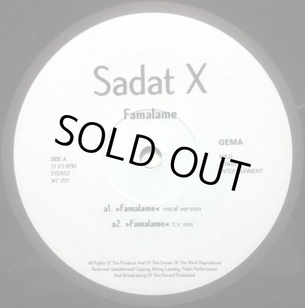 画像1: SADAT X / FAMALAME (1)
