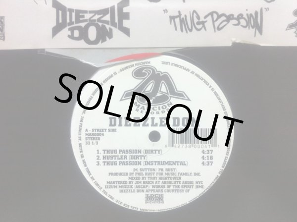 画像2: DIEZZLE DON / THUG PASSION (2)