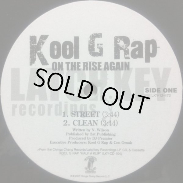 画像1: KOOL G RAP / ON THE RISE AGAIN (1)