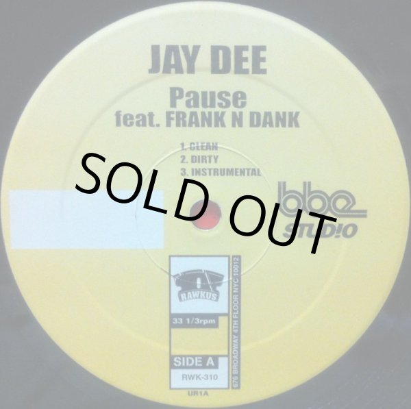画像2: JAY DEE / PAUSE (2)