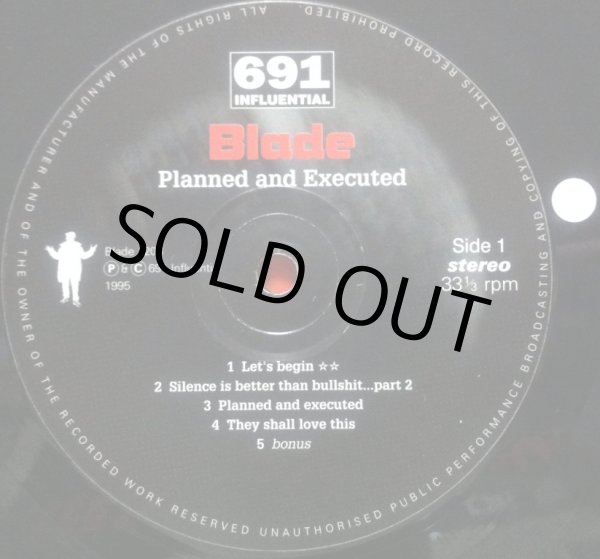 画像2: BLADE / PLANNED AND EXECUTED (2)