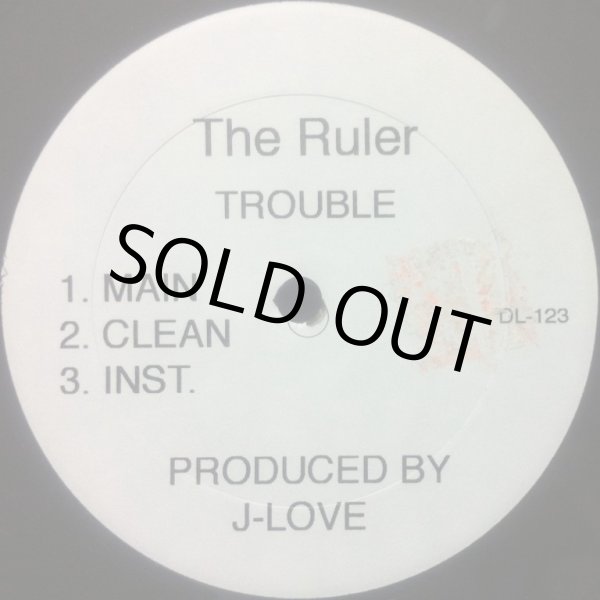 画像1: RULER, THE (SLICK RICK) / TROUBLE (REMIX) (1)