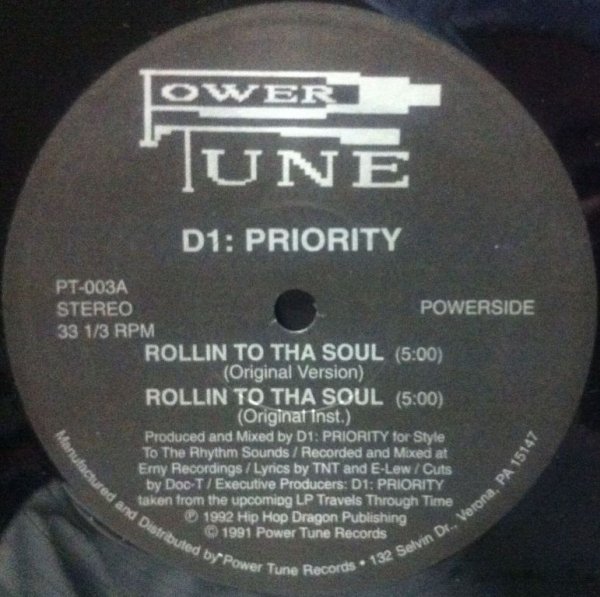 画像1: D1: PRIORITY / ROLLIN TO THA SOUL (1)