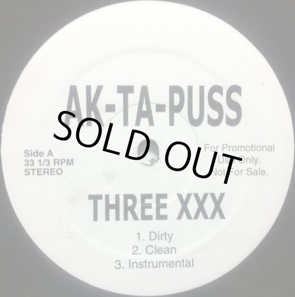 画像1: AK-TA-PUSS (AKINYELE) / THREE XXX (1)