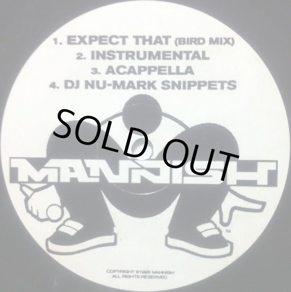 画像1: MANNISH / EXPECT THAT (BIRD MIX) (1)