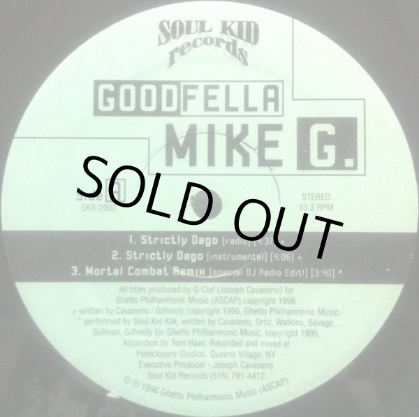 画像1: GOODFELLA MIKE G. / STRICTLY DAGO (1)