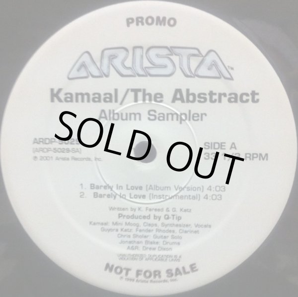 画像1: KAMAAL (Q-TIP) / THE ABSTRACT -ALBUM SAMPLER- (1)