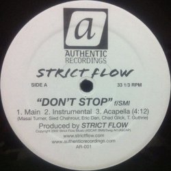 画像1: STRICT FLOW / DON'T STOP