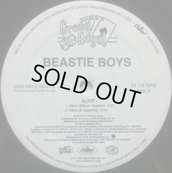 画像1: BEASTIE BOYS / ALIVE (1)