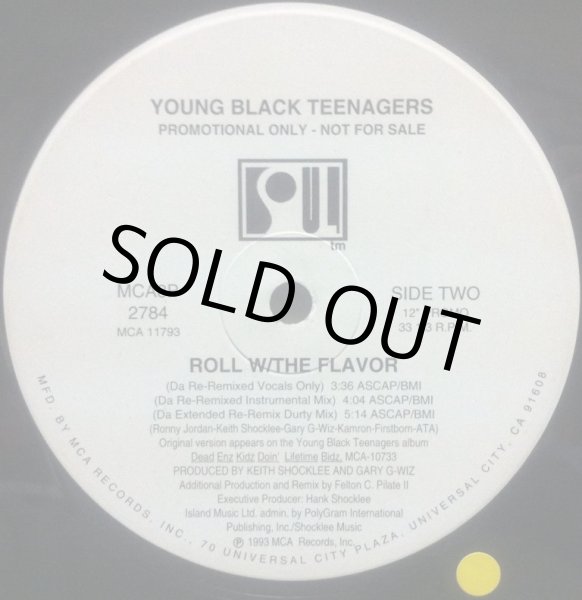 画像2: YOUNG BLACK TEENAGERS / ROLL W-THE FLAVOR (REMIX) (2)
