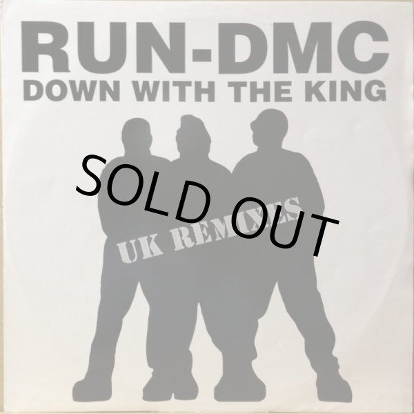 画像1: RUN-DMC / DOWN WITH THE KING UK REMIXES (1)