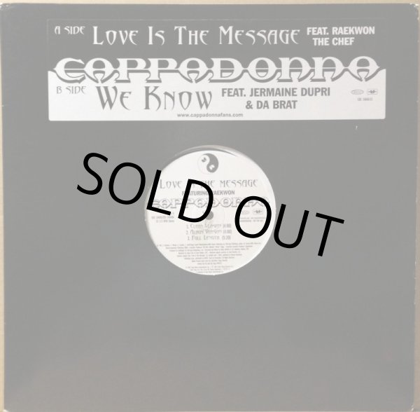 画像1: CAPPADONNA / LOVE IS THE MESSAGE (1)