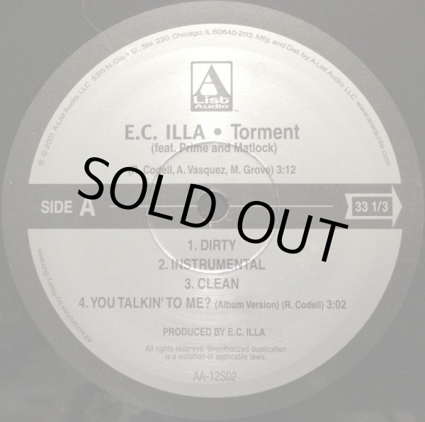 画像1: E.C. ILLA / TORMENT (1)