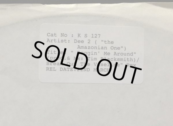 画像2: DEE 2 "THE AMAZONIAN ONE" / DOGGIN' ME AROUND (2)