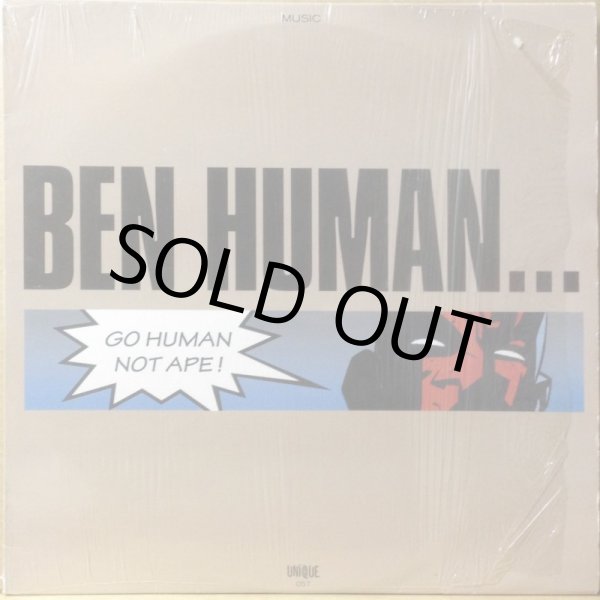 画像1: BEN HUMAN / GO HUMAN NOT APE! (1)