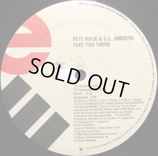 画像2: PETE ROCK & C.L. SMOOTH / TAKE YOU THERE (2)