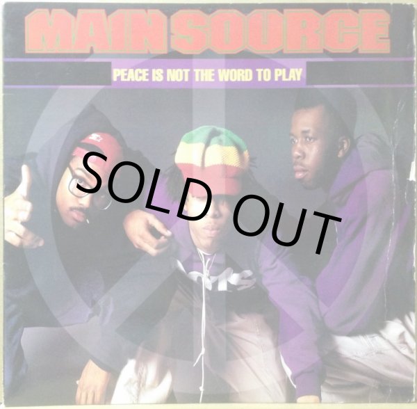 画像1: MAIN SOURCE / PEACE IS NOT THE WORLD TO PLAY (1)