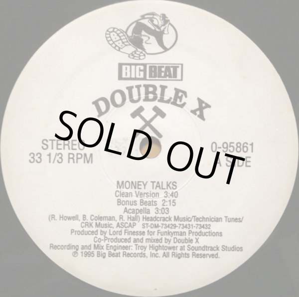 画像2: DOUBLE X / MONEY TALKS (2)
