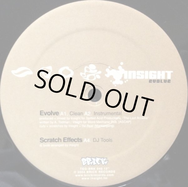画像1: INSIGHT / EVOLVE (2nd PRESS) (1)