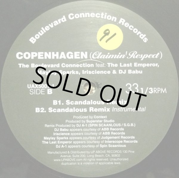 画像3: BOULEVARD CONNECTION, THE / COPENHAGEN -CLAIMIN' RESPECT- (RE) (3)