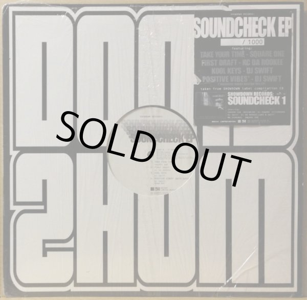 画像1: V.A. / SOUNDCHECK EP (1)