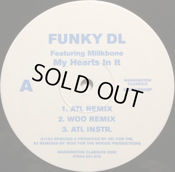画像1: FUNKY DL / MY HEARTS IN IT (REMIX) (1)