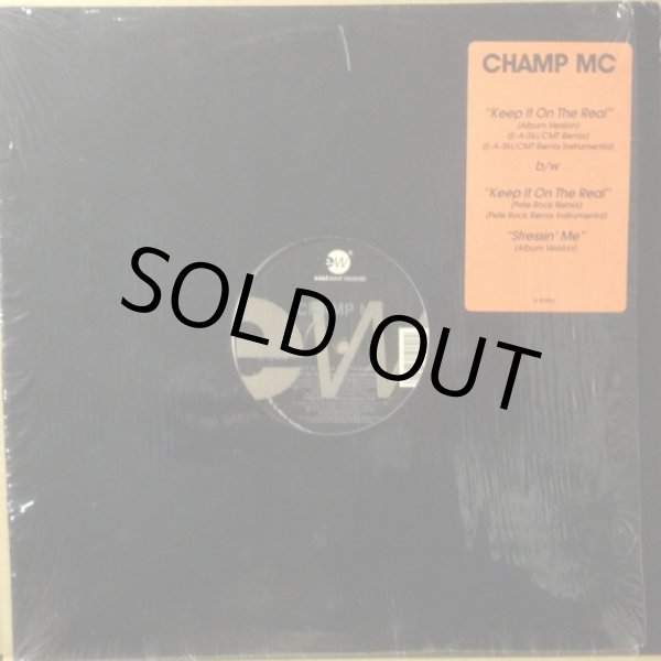 画像1: CHAMP MC / KEEP IT ON THE REAL (1)