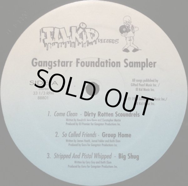 画像1: V.A. / GANGSTARR FOUNDATION SAMPLER (1)