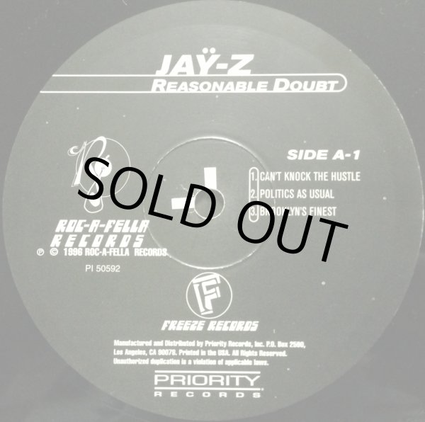 画像2: JAY-Z / REASONABLE DOUBT (2)