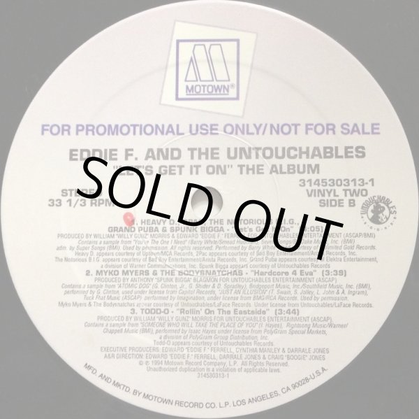 画像5: V.A. / EDDIE F. AND THE UNTOUCHABLES "LET'S GET IT ON" THE ALBUM (5)
