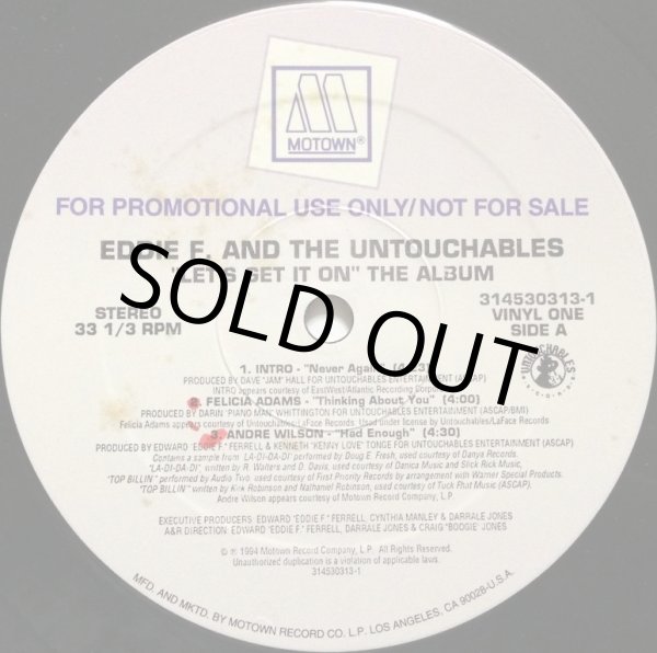 画像3: V.A. / EDDIE F. AND THE UNTOUCHABLES "LET'S GET IT ON" THE ALBUM (3)