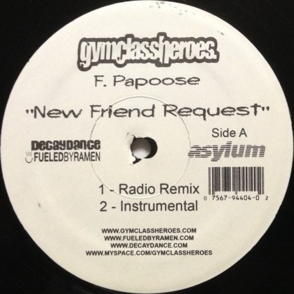 画像1: GYM CLASS HEROES / NEW FRIEND REQUEST (1)
