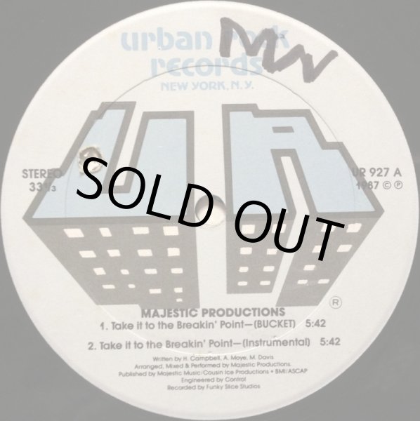 画像2: MAJESTIC PRODUCTIONS / TAKE IT TO THE BREAKIN' POINT (2)