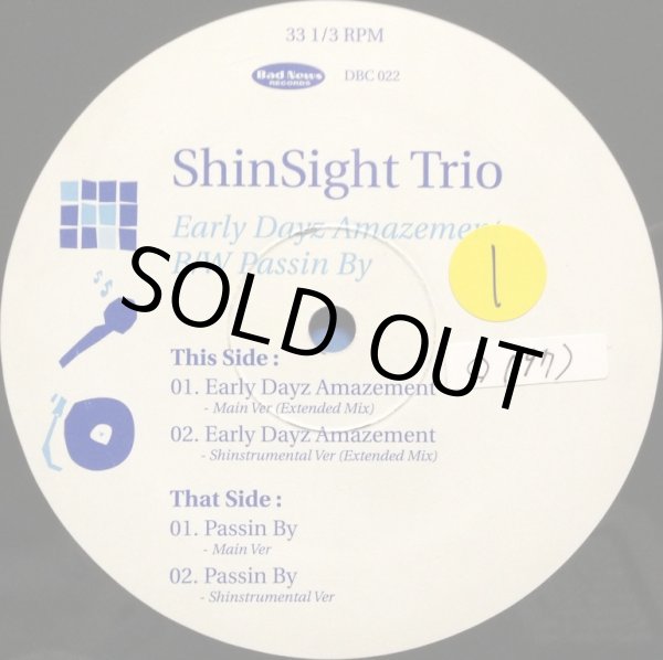 画像2: SHINSIGHT TRIO / EARLY DAYZ AMAZEMENT (2)