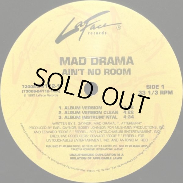 画像2: MAD DRAMA / AIN'T NO ROOM (2)