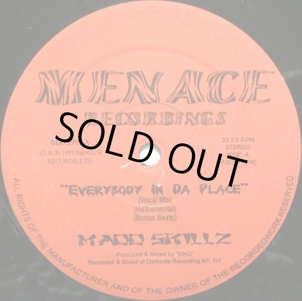 画像1: MADD SKILLZ / EVERYBODY IN DA PLACE (1)