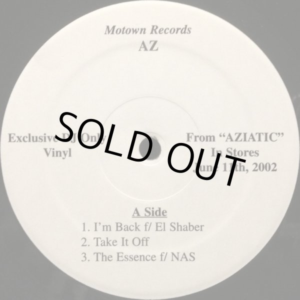 画像1: AZ / AZIATIC ALBUM SAMPLER (1)