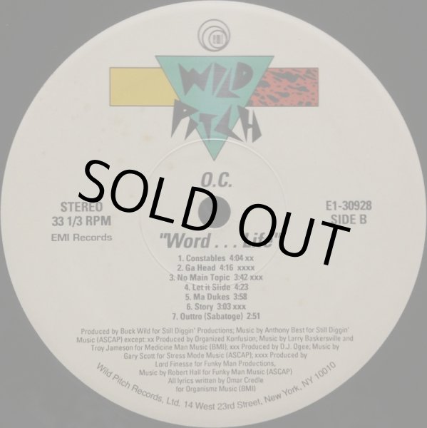 画像3: O.C. / WORD... LIFE (LP) (3)