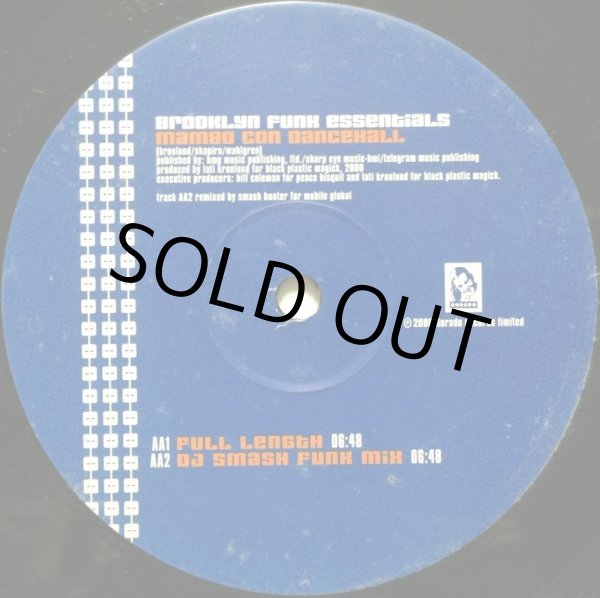 画像2: BROOKLYN FUNK ESSENTIALS / MANBO CON DANCEHALL (2)