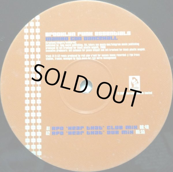 画像1: BROOKLYN FUNK ESSENTIALS / MANBO CON DANCEHALL (1)