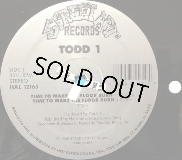 画像2: TODD 1 / TIME TO MAKE THE FLOOR BURN (2)
